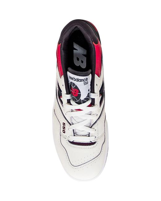 New Balance White Sneaker 550 for men