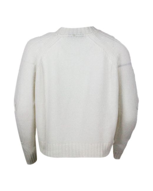 Lorena Antoniazzi White Sweaters
