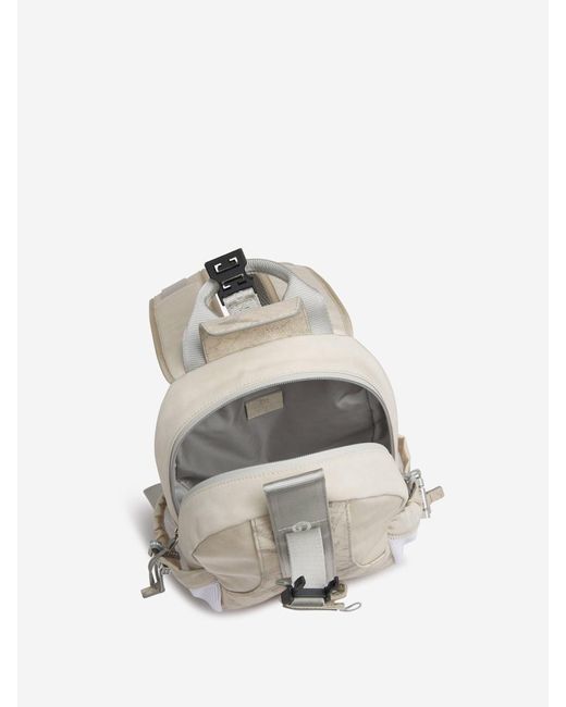 Givenchy White G-Trail S Backpack for men