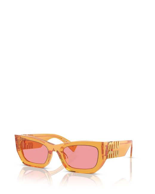 Miu Miu Pink Sunglasses for men