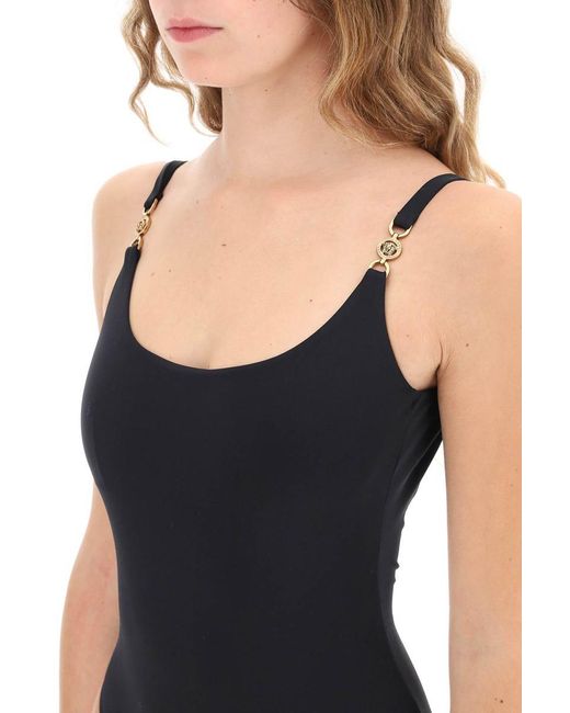 Versace Black Medusa 95 One-piece Swimwear