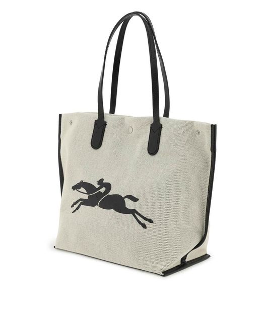 Longchamp Natural 'roseau' Shopping Bag