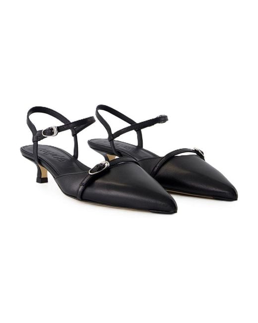 【関税込み】Melia Sandals - Aeyde - Leather - Black Aeyde Melia Sandals in Black | Lyst