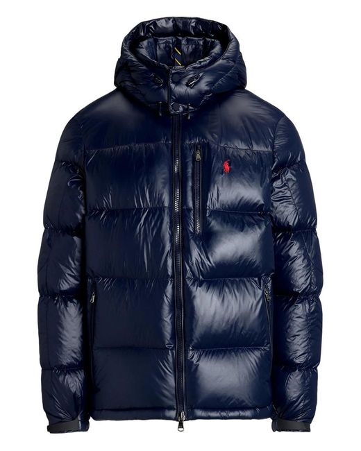 Polo Ralph Lauren Blue Gorham Glossed Down Jacket for men
