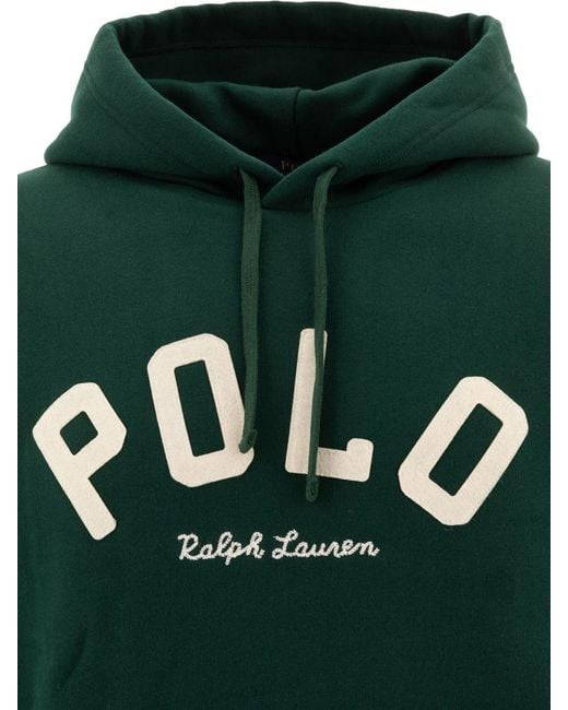 Polo Ralph Lauren Green "" Hoodie for men