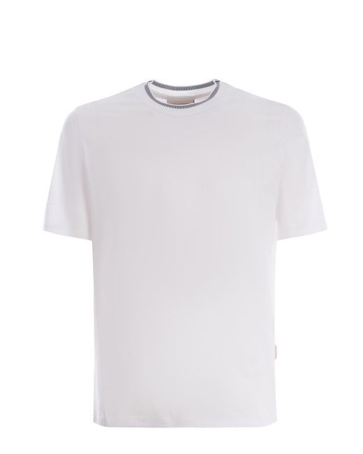 Yes London White T-Shirt for men