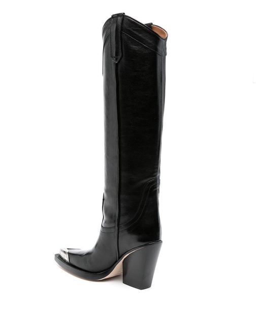 Paris Texas Black El Dorado 100Mm Boots