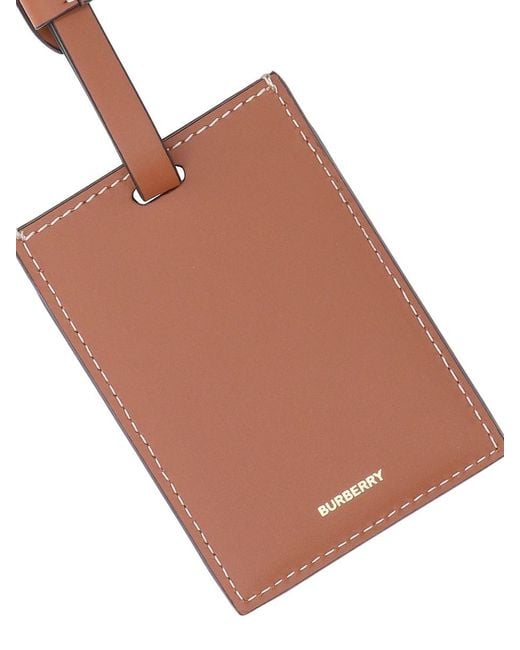Burberry luggage shop tag