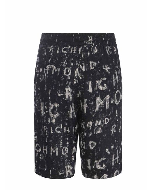 RICHMOND Gray Shorts for men