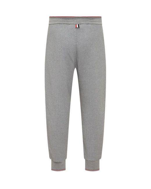 Thom Browne Gray Sweatpants for men
