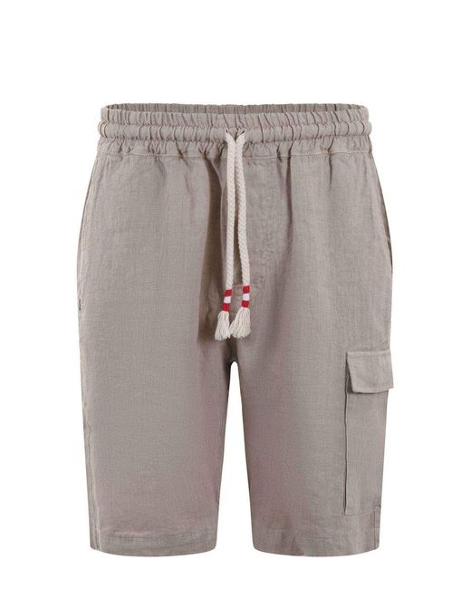 Mc2 Saint Barth Gray Shorts for men