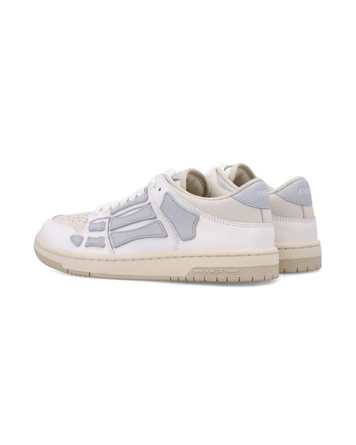 Amiri White Skel Top Low for men