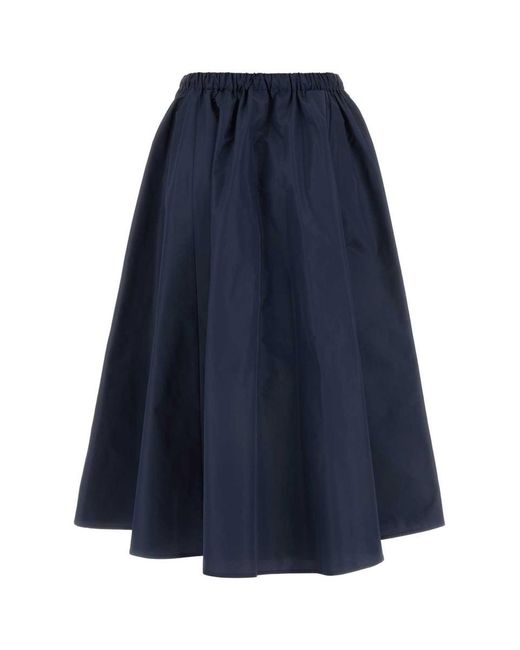 Miu Miu Skirts in Blue | Lyst
