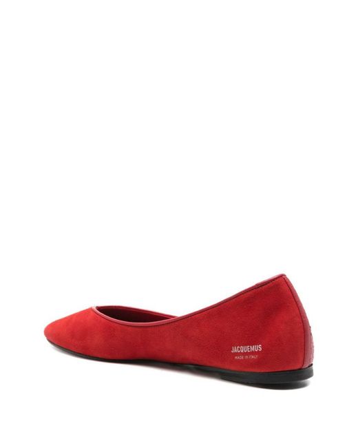 Jacquemus Red Flat Shoes