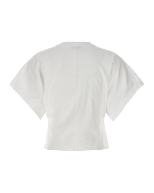 Agolde White Britt T-shirt