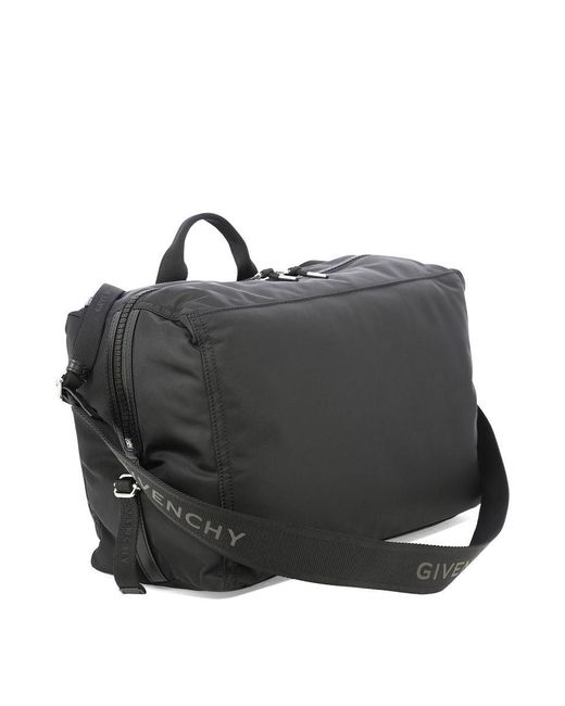 Givenchy Black "medium Pandora" Crossbody Bag for men