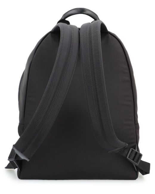 Givenchy Black Logo Detail Nylon Backpack for men