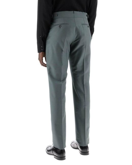 Tom Ford Blue Atticus Tailored Trousers for men