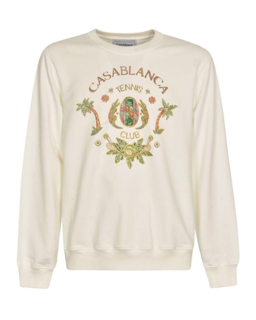 Casablancabrand White Sweaters for men