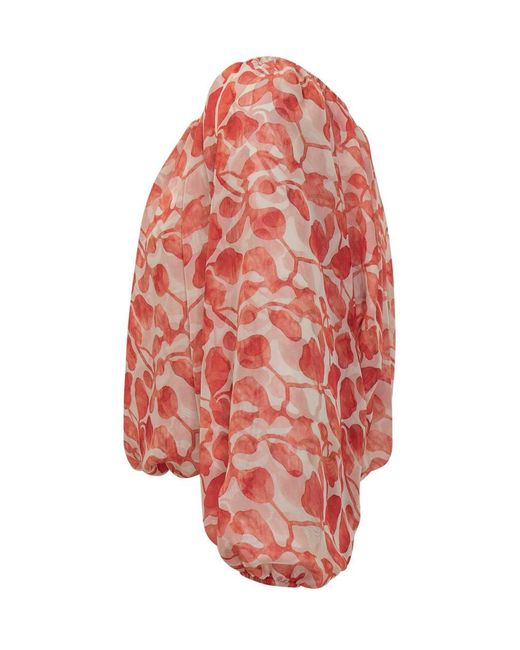La Petite Robe Di Chiara Boni Red Top Chiara Boni