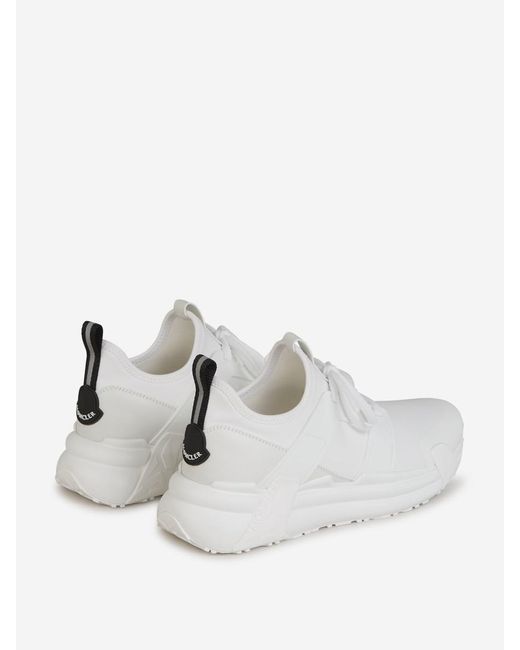 Moncler White Lunarove Sneakers for men
