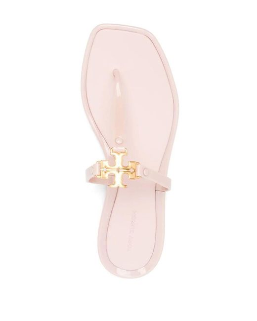 Tory Burch White Roxanne Jelly Shoes