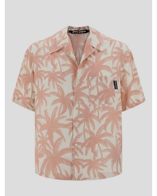 Palm Angels Natural Shirts for men