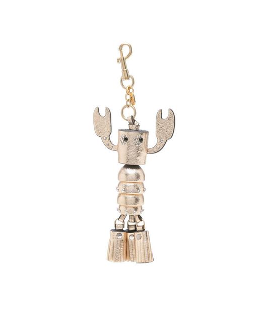 Anya Hindmarch Metallic Keyrings