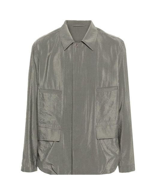 Lemaire Gray Outerwears for men