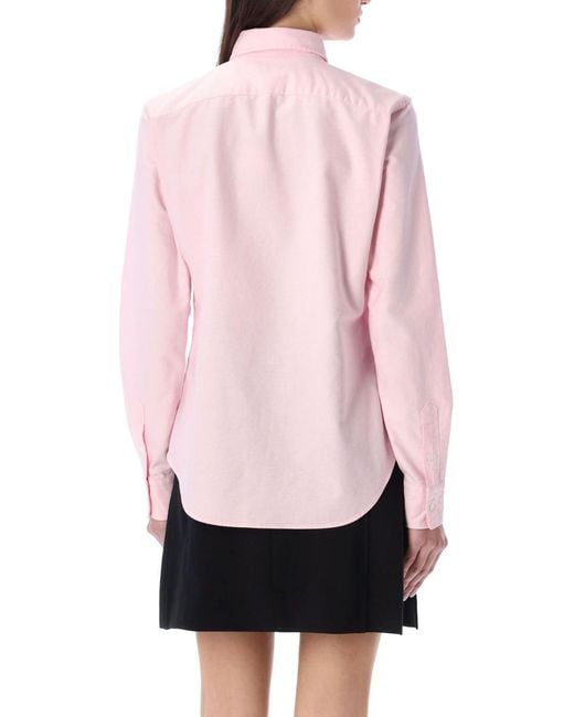 Polo Ralph Lauren Pink Classic-Fit Oxford Cotton Shirt
