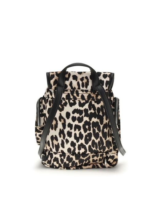 Ganni Black Backpacks