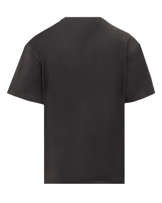 J.W. Anderson Black Anchor T-shirt for men