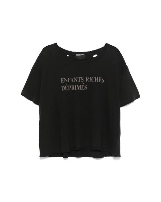 Enfants Riches Deprimes Black T-Shirts for men