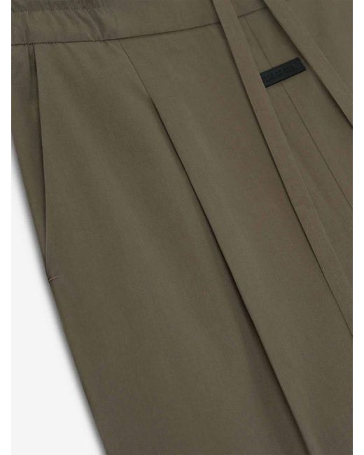 Fear Of God Green Straight Pants for men