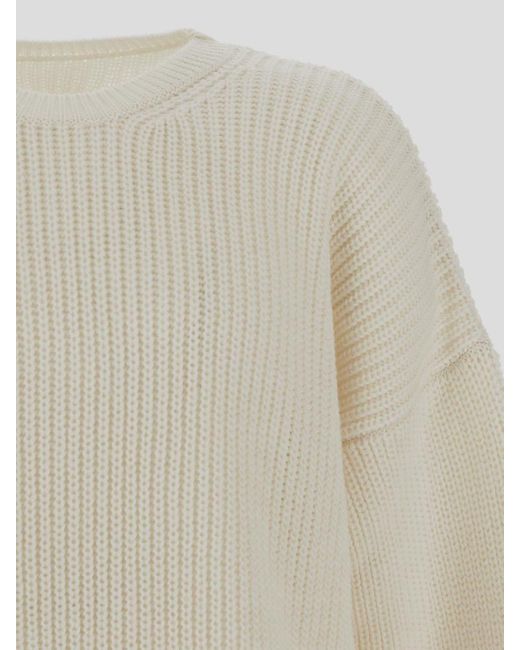 MM6 by Maison Martin Margiela Natural Sweaters for men