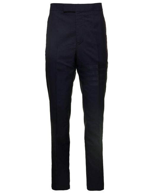 Thom Browne Blue Fit 1 Backstrap Trouser for men