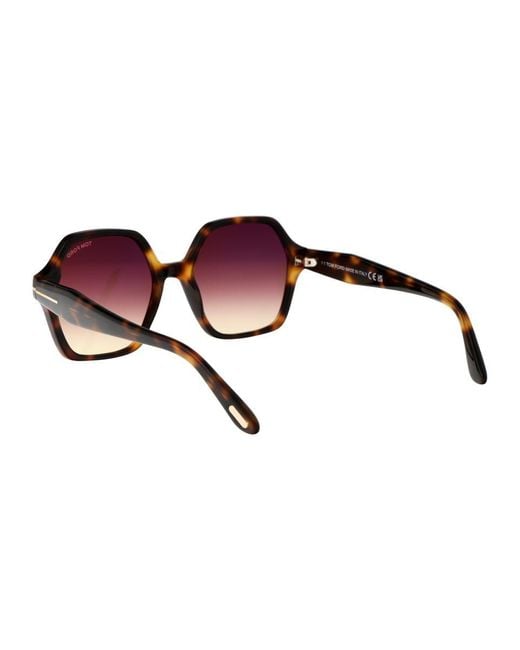 Tom Ford Sunglasses in Brown | Lyst