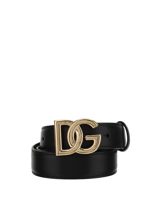 Dolce & Gabbana Black Belts E Braces