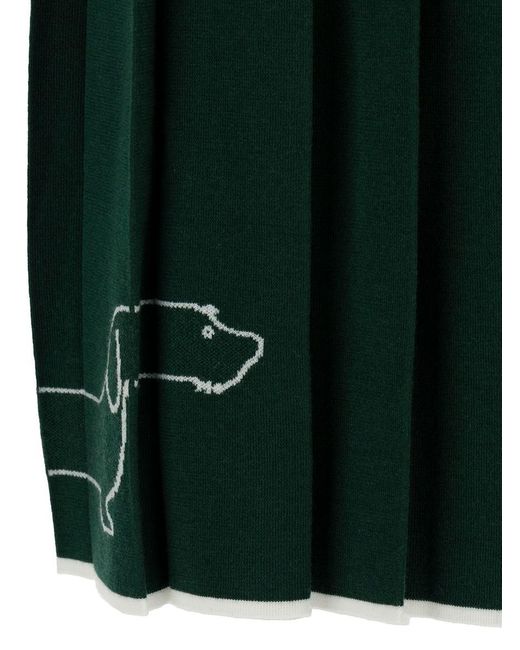Thom Browne Green Hector Skirts