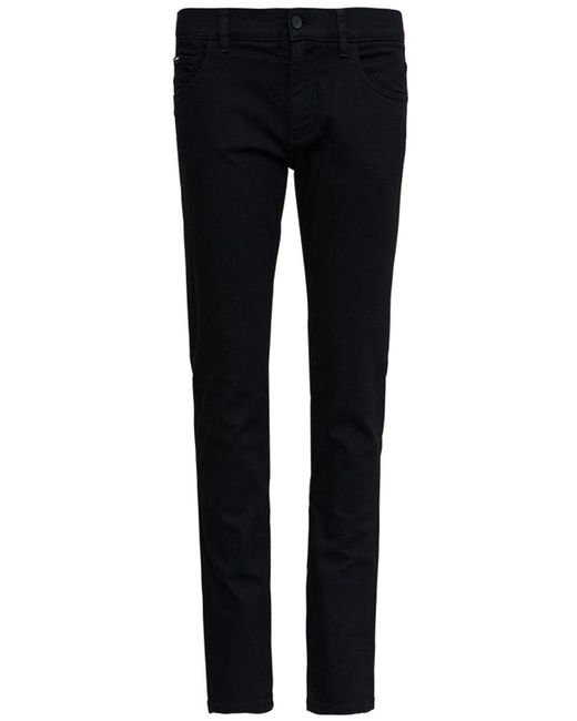 Dolce & Gabbana Essential Black Stretch Denim Jeans for men