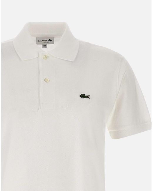 Lacoste White T-Shirts And Polos for men