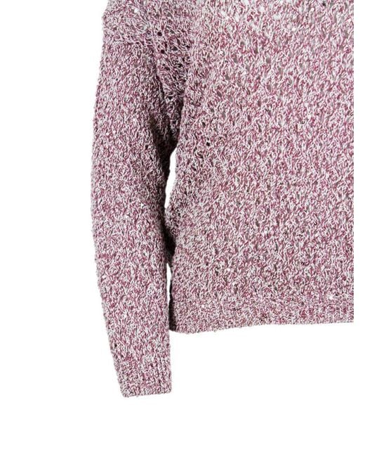 Eleventy Purple Sweaters