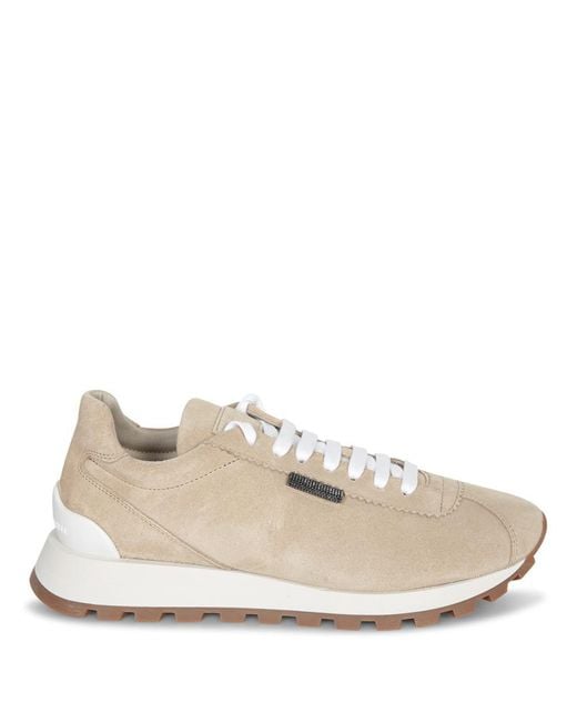 Brunello Cucinelli Natural Sneakers