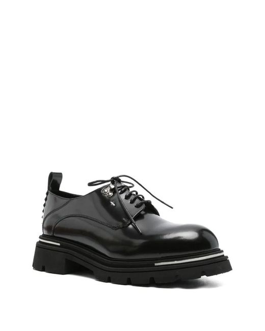 THE ANTIPODE Black "Charles 807" Derby Shoes for men