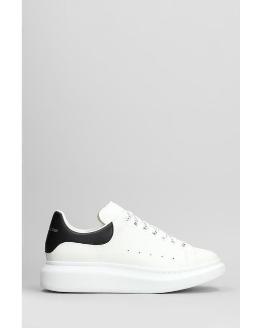 Alexander McQueen White Oversize Sneak Sneakers for men