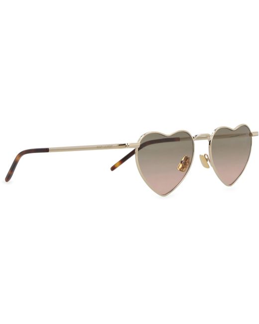 Saint Laurent Metallic New Wave Sl 301 Loulou Sunglasses