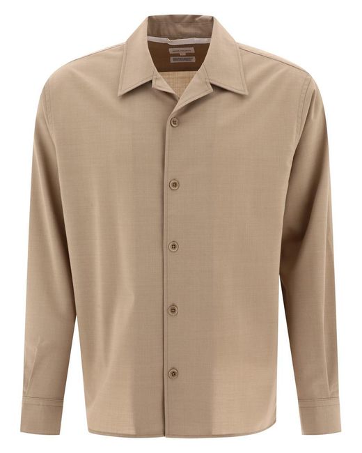 Norse Projects Natural "Carsten Light" Shirt for men