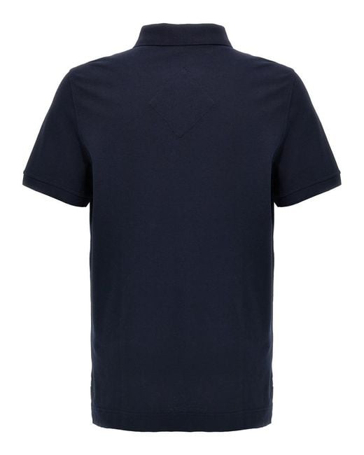 Canada Goose Blue Polo Shirts for men