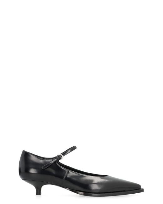 Miu Miu White Leather Pumps