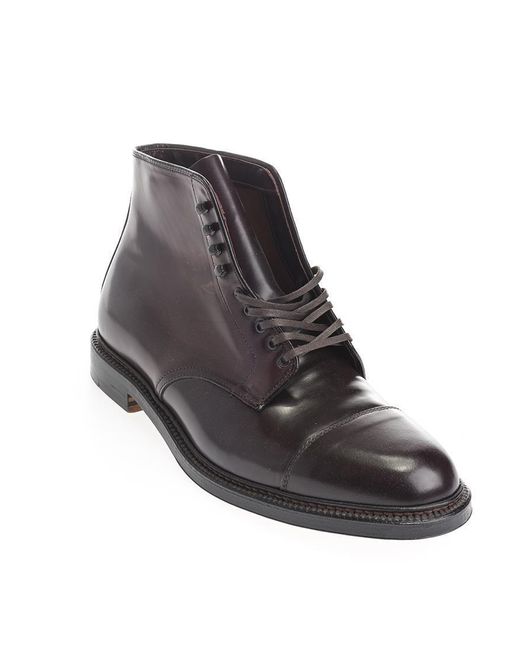 Alden Black Low Shoes for men